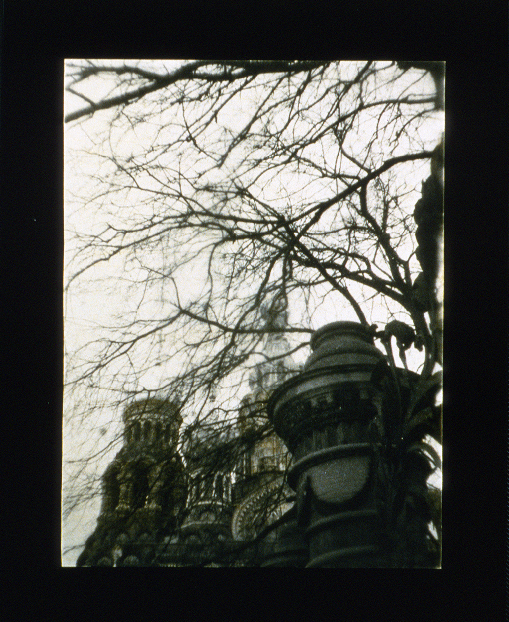 Church of the Spilt Blood. Toned gelatin silver print, varnish. 25" x 31". 1998